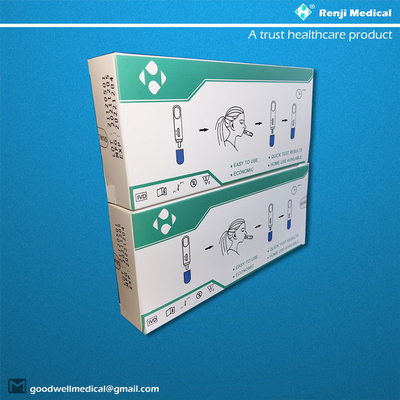 Renji Medical Home Medical Home Rapid Test Kit with Nasal Swab Chứng nhận ISO13485