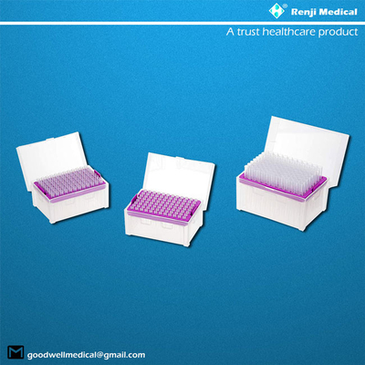 Đầu tip pipet vô trùng Renji Chất liệu Polypropylene Chứng nhận CE