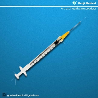 Tiệt trùng Đồ dùng y tế dùng một lần, Loại III Ống tiêm 1ml có kim