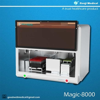 Hệ thống chuẩn bị mẫu tự động Renji với kênh đôi