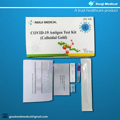 Bộ xét nghiệm tại nhà Renji Medical SARS-CoV-2 Sắc ký miễn dịch vàng keo