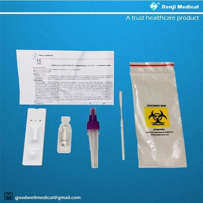 Renji Rapid SARS-COV-2 (COVID 19) Bộ xét nghiệm nhanh kháng nguyên (Vàng keo)