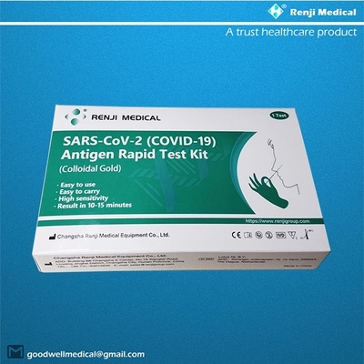 Renji Rapid SARS-COV-2 (COVID 19) Bộ xét nghiệm nhanh kháng nguyên (Vàng keo)