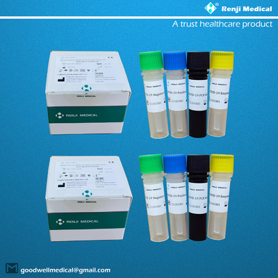 Novel Coronavirus COVID-19 Bộ xét nghiệm axit nucleic Thử nghiệm CE Định tính Rt Pcr