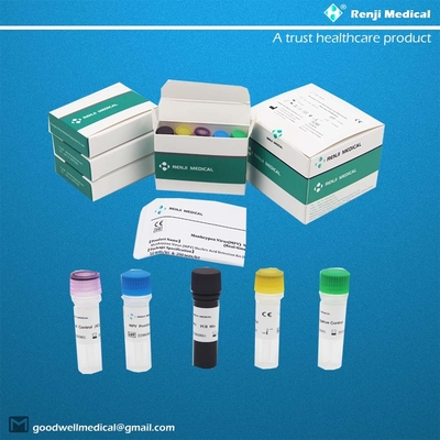Bộ dụng cụ phát hiện axit nucleic của vi-rút Monkeypox (MPV) Bộ dụng cụ xét nghiệm nhanh tại nhà Bộ dụng cụ PCR thời gian thực
