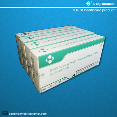 15 phút Bộ xét nghiệm chẩn đoán Ag SARS-CoV-2 phát hiện protein / glycan
