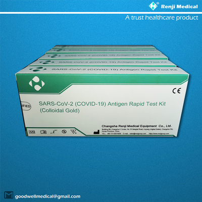 Bộ dụng cụ tự kiểm tra kháng nguyên nhanh y tế Renji Chứng nhận SGS ISO13485