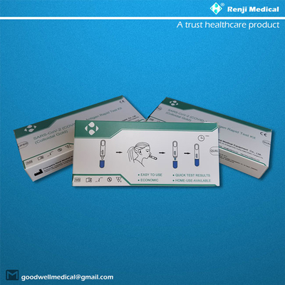 Bộ thử nghiệm Omicron Rapid COVID 19, Thử nghiệm tại nhà tự sinh động bằng vàng keo