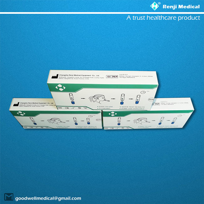 Bộ dụng cụ tự kiểm tra kháng nguyên nhanh y tế Renji Chứng nhận SGS ISO13485