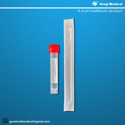 Ống lấy mẫu đã được FDA chấp thuận, Bộ dụng cụ phương tiện vận chuyển virut VTM 3ml