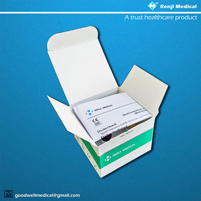 Renji Rt Pcr Test Home Kit Mẫu trước mũi / hầu họng