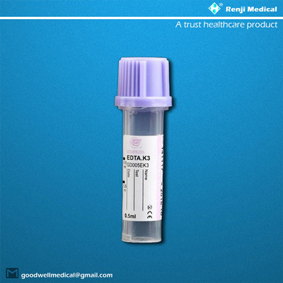 Ống lấy máu vi sinh PP 0,25ml / 0,5ml cho trẻ sơ sinh