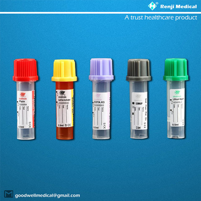 Ống lấy máu vi sinh PP 0,25ml / 0,5ml cho trẻ sơ sinh