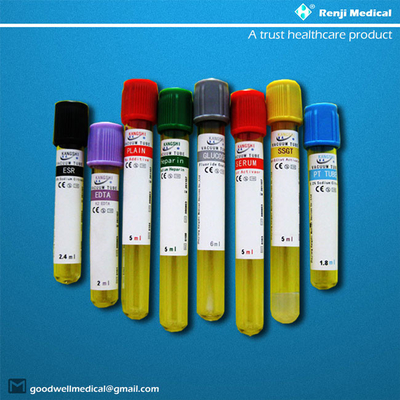 Ống natri Lithium Heparin để lấy máu Phê duyệt MSDS