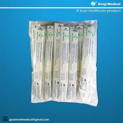 Tăm bông bằng nylon vô trùng được hàn kín riêng với trục nhựa có thể bẻ gãy