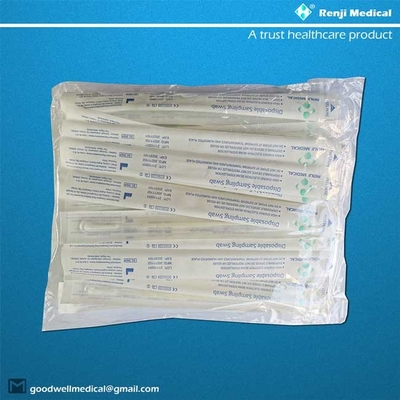 Tăm bông bằng nylon vô trùng được hàn kín riêng với trục nhựa có thể bẻ gãy