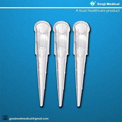 Đầu tip pipet được lọc y tế Renji 1000ul tương thích với Eppendorf