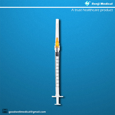 MSDS Vật tư y tế dùng một lần, Ống tiêm khóa Luer 25G 1ml với kim