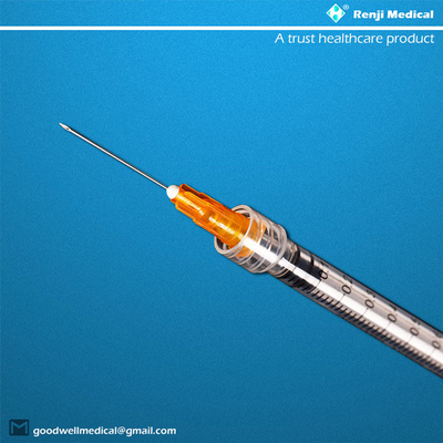 MSDS Vật tư y tế dùng một lần, Ống tiêm khóa Luer 25G 1ml với kim
